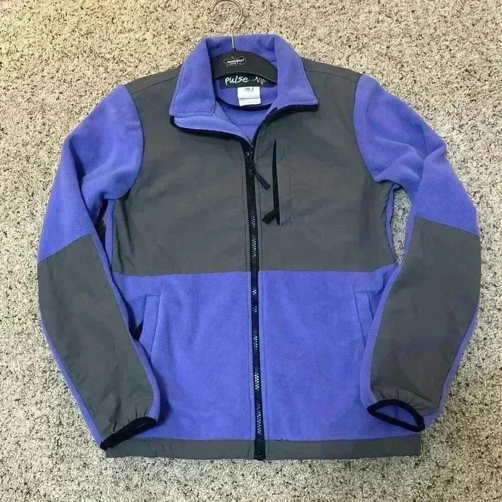 Pulse Softshell Jacket Women's Size S Pu Fleece Lined Full Zip Water Resistant - Picture 9 of 10